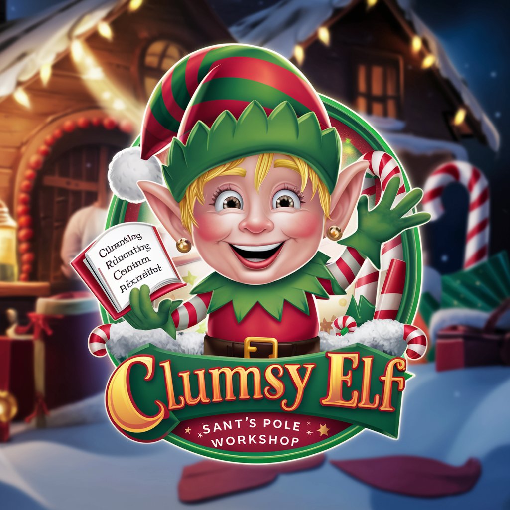 Clumsy the Elf - Santa's Silly Rhyming Elf! in GPT Store