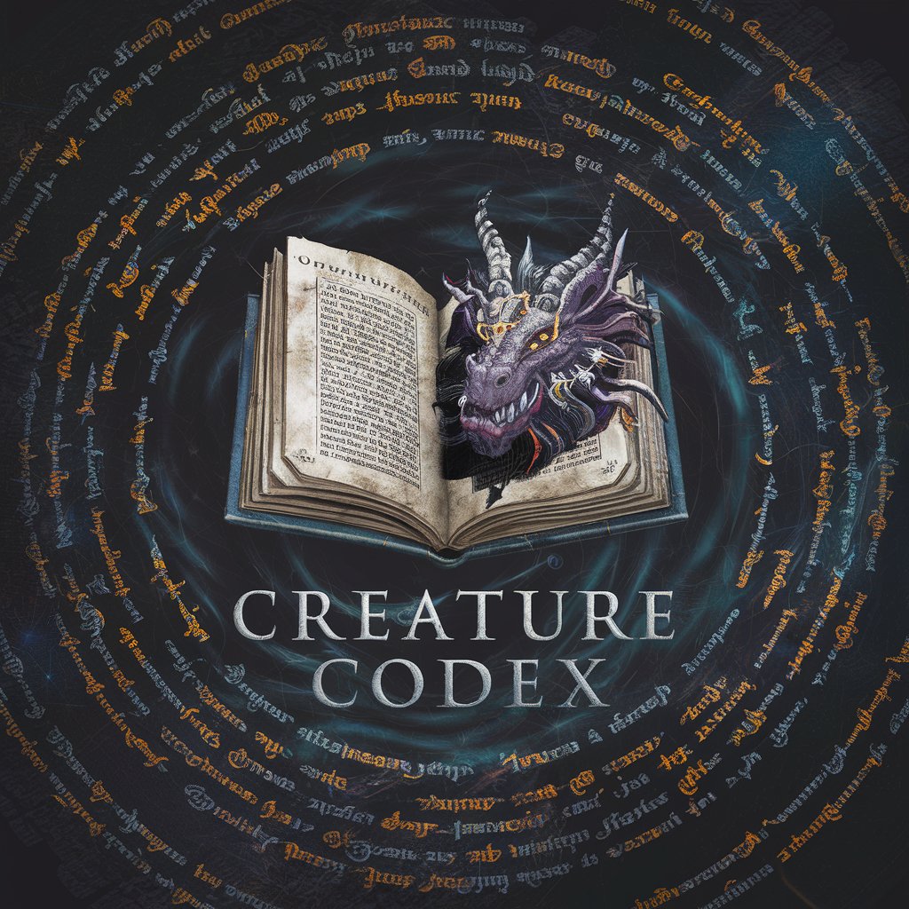 Creature Codex in GPT Store