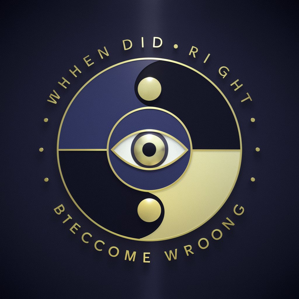 When Did Right Become Wrong meaning?