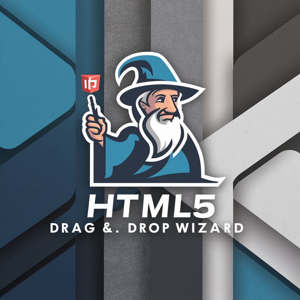 HTML5 Drag & Drop Wizard