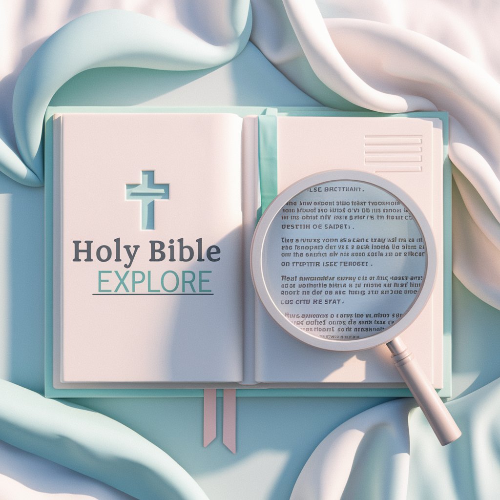 Holy Bible Explore in GPT Store