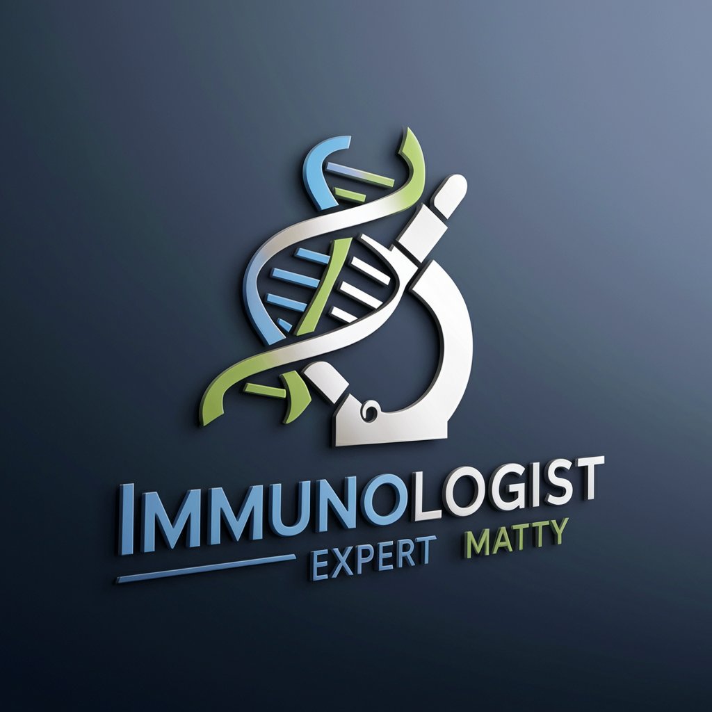 Immunologist Matty