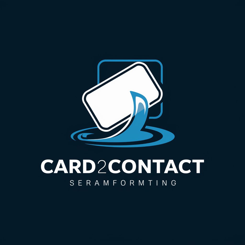 Card2Contact | Transform Business Cards into .VCF in GPT Store