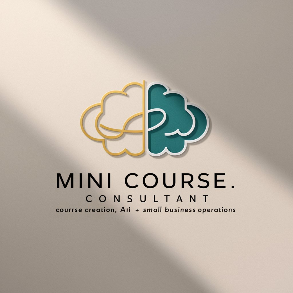 Mini Course Consultant