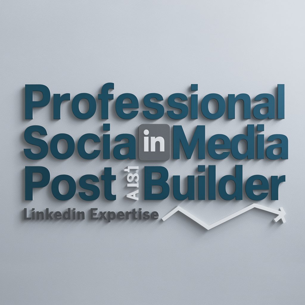 Professional Social Media Post Builder