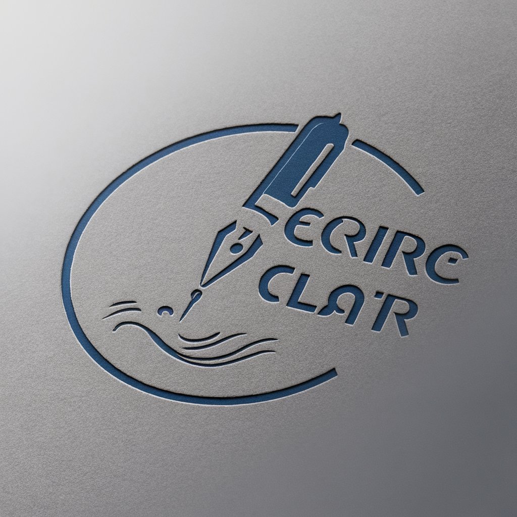 Ecrire Clair