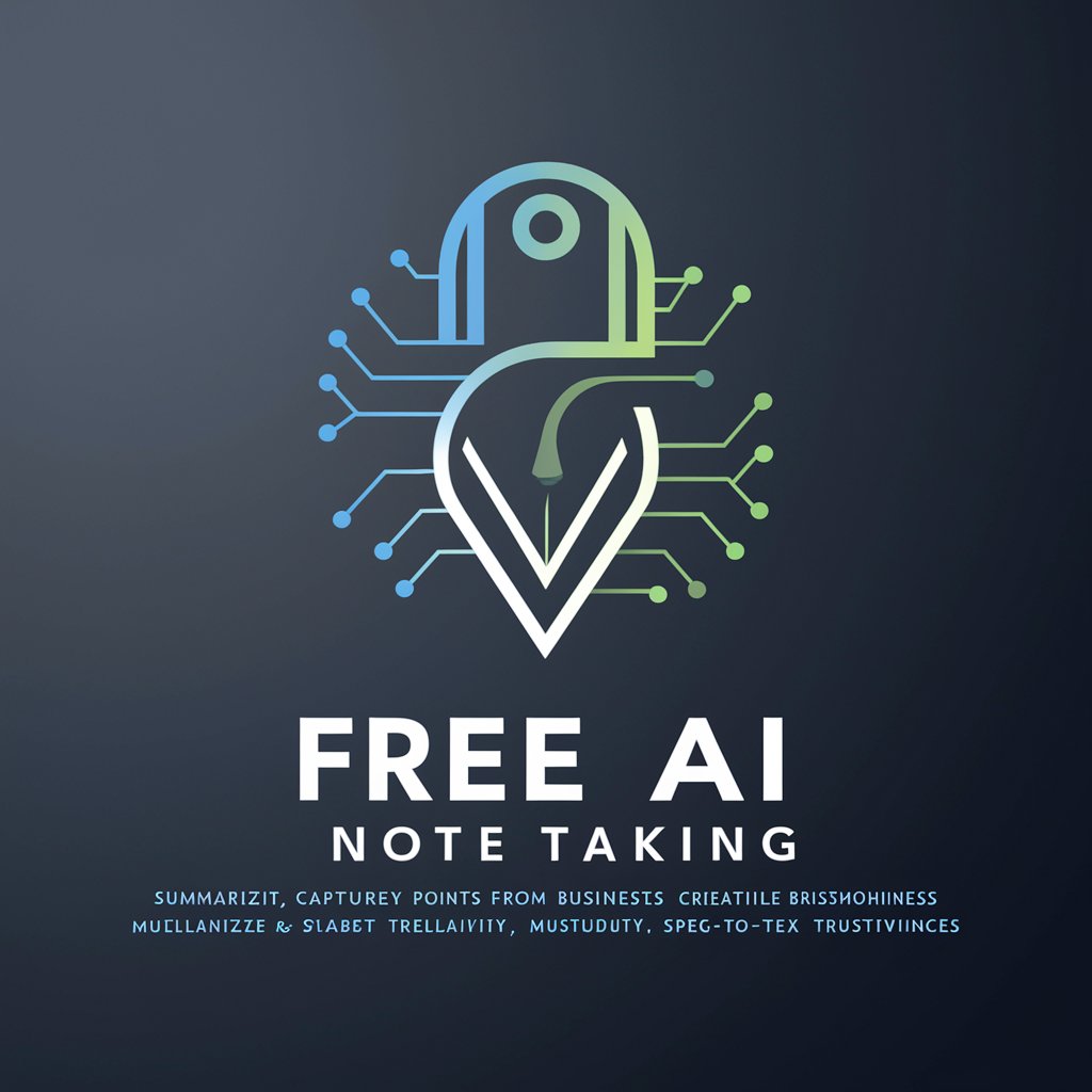 Free AI Note Taking in GPT Store