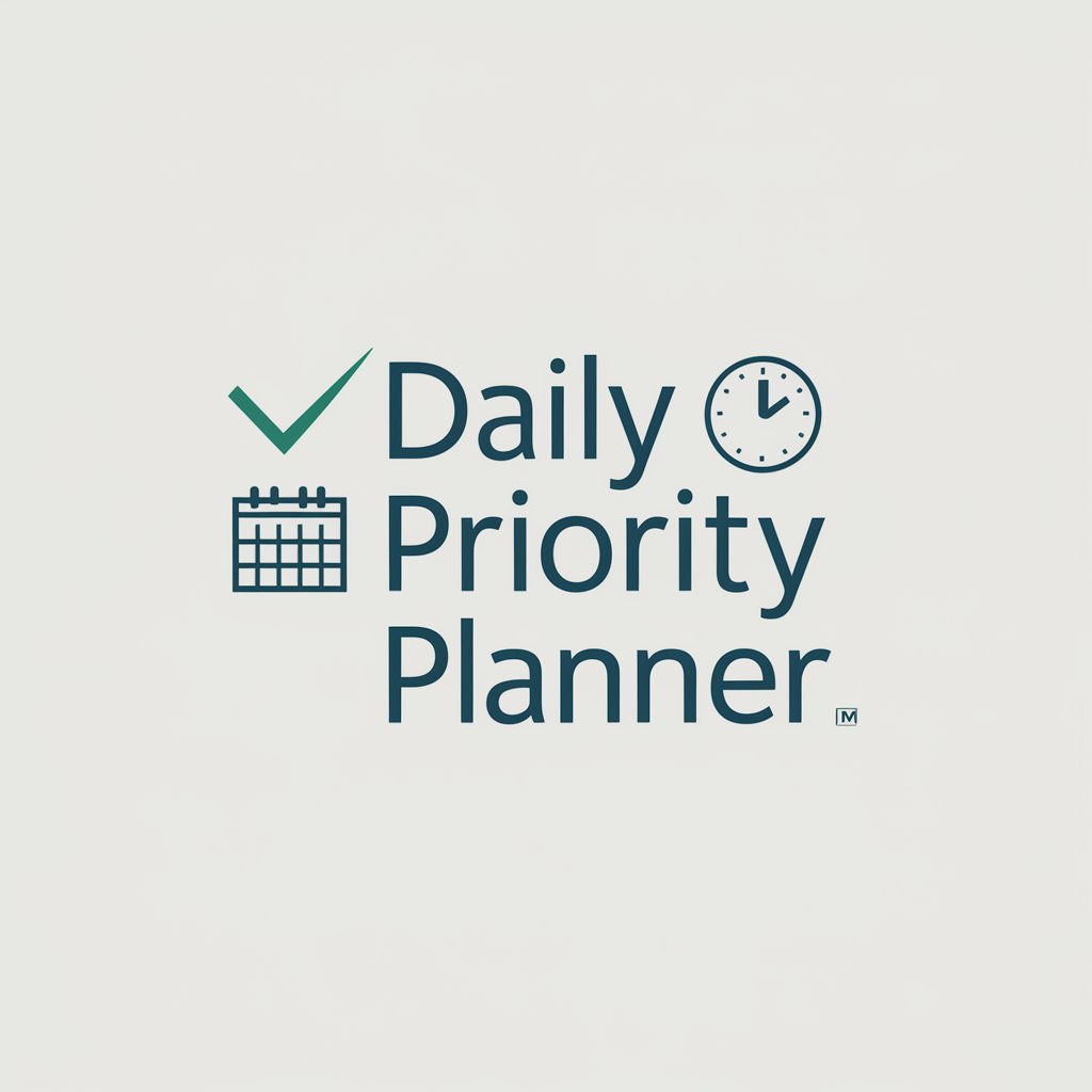 Daily Priority Planner in GPT Store