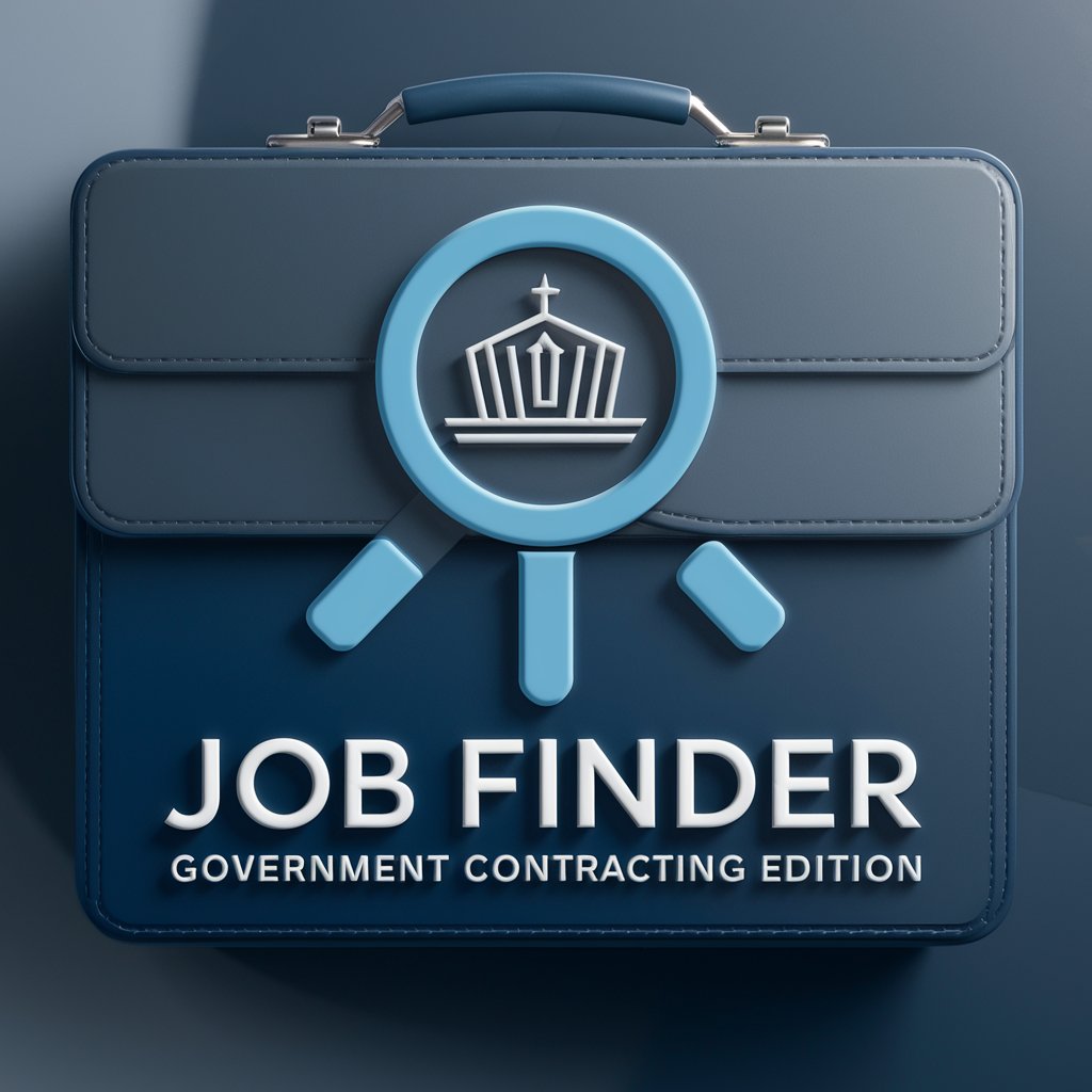 Job Finder: Gov Contracting Edition in GPT Store