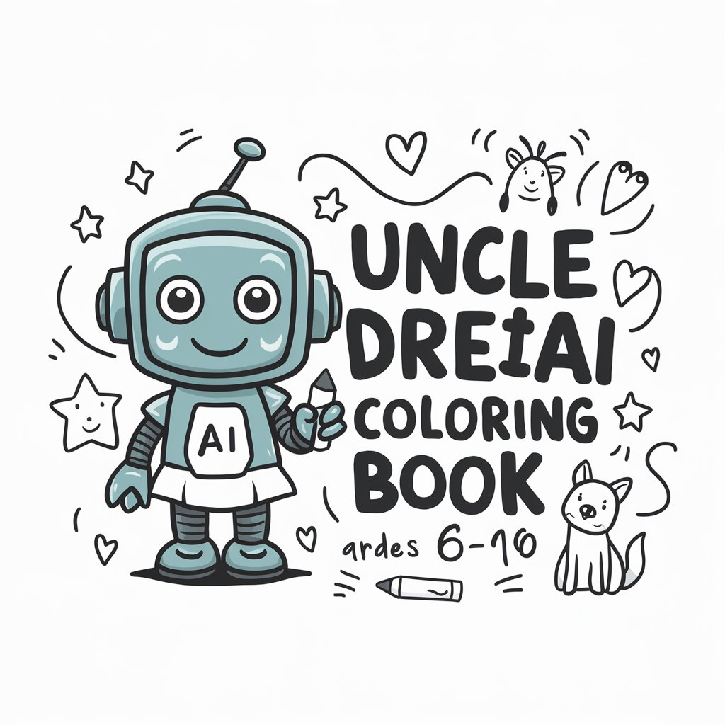 Uncle DreiAI Coloring Book in GPT Store