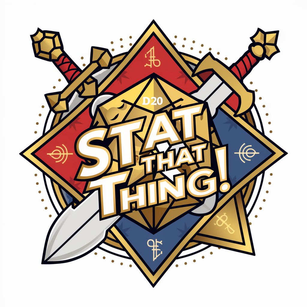 Stat that thing!