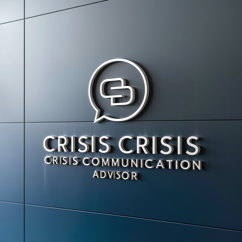 Crisis Communication Advisor in GPT Store