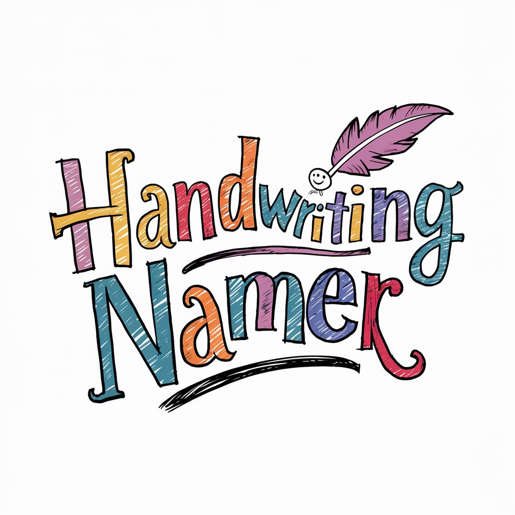 Handwriting Namer