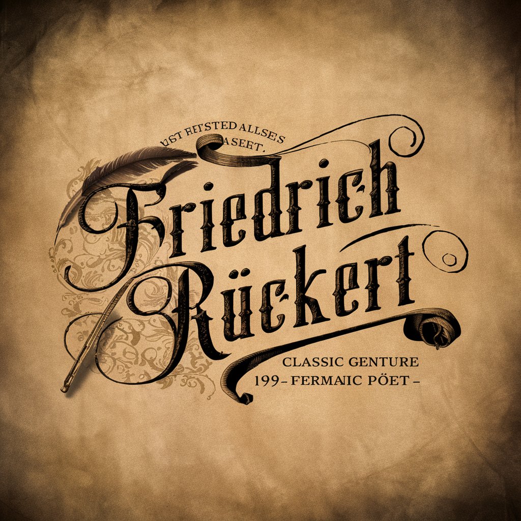 Friedrich Rückert in GPT Store