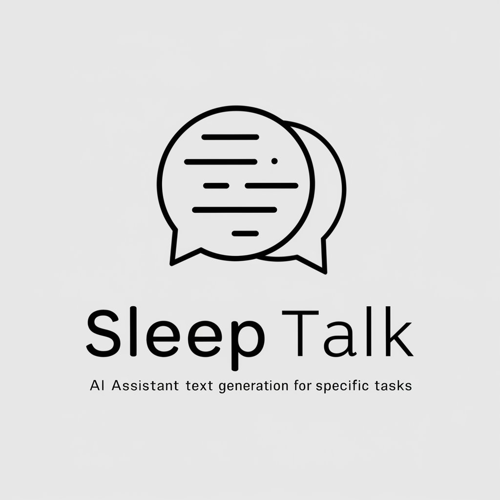 Sleep Talk meaning?
