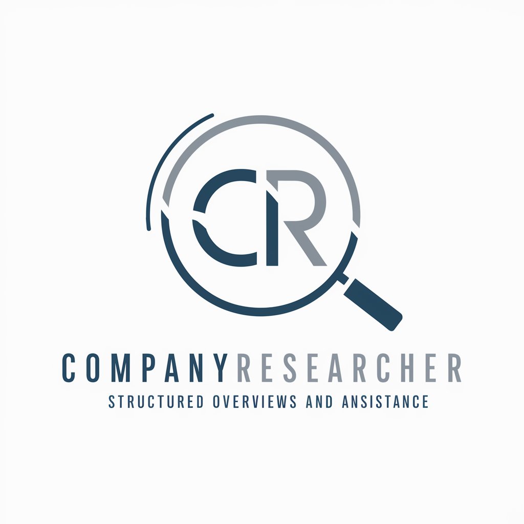 CompanyResearcher in GPT Store