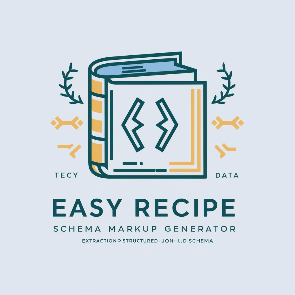 EASY Recipe Schema Markup Generator from a URL in GPT Store