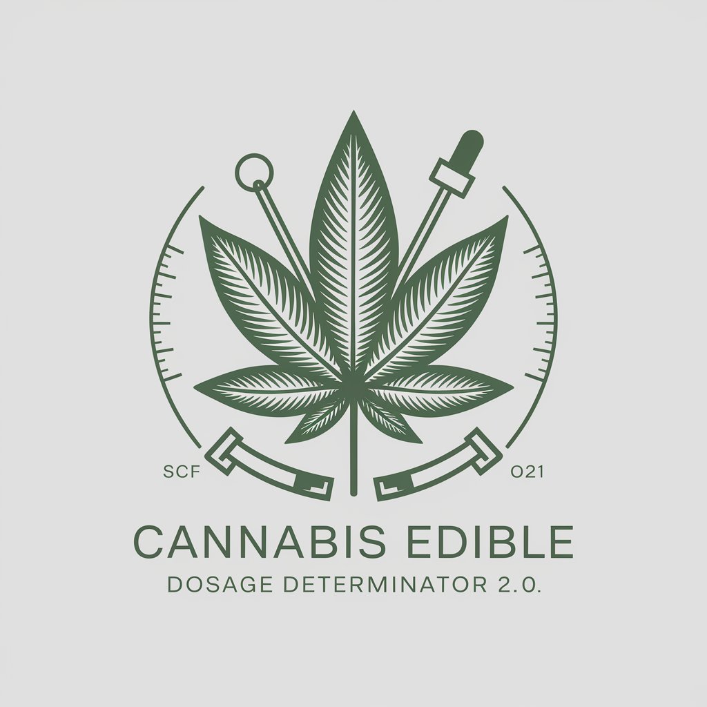 Cannabis Edible Dosage Determinator 2.0 in GPT Store