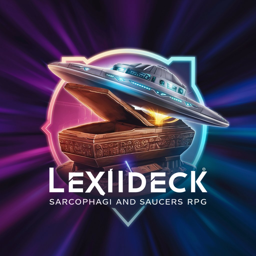 Lexideck Sarcophagi and Saucers RPG in GPT Store