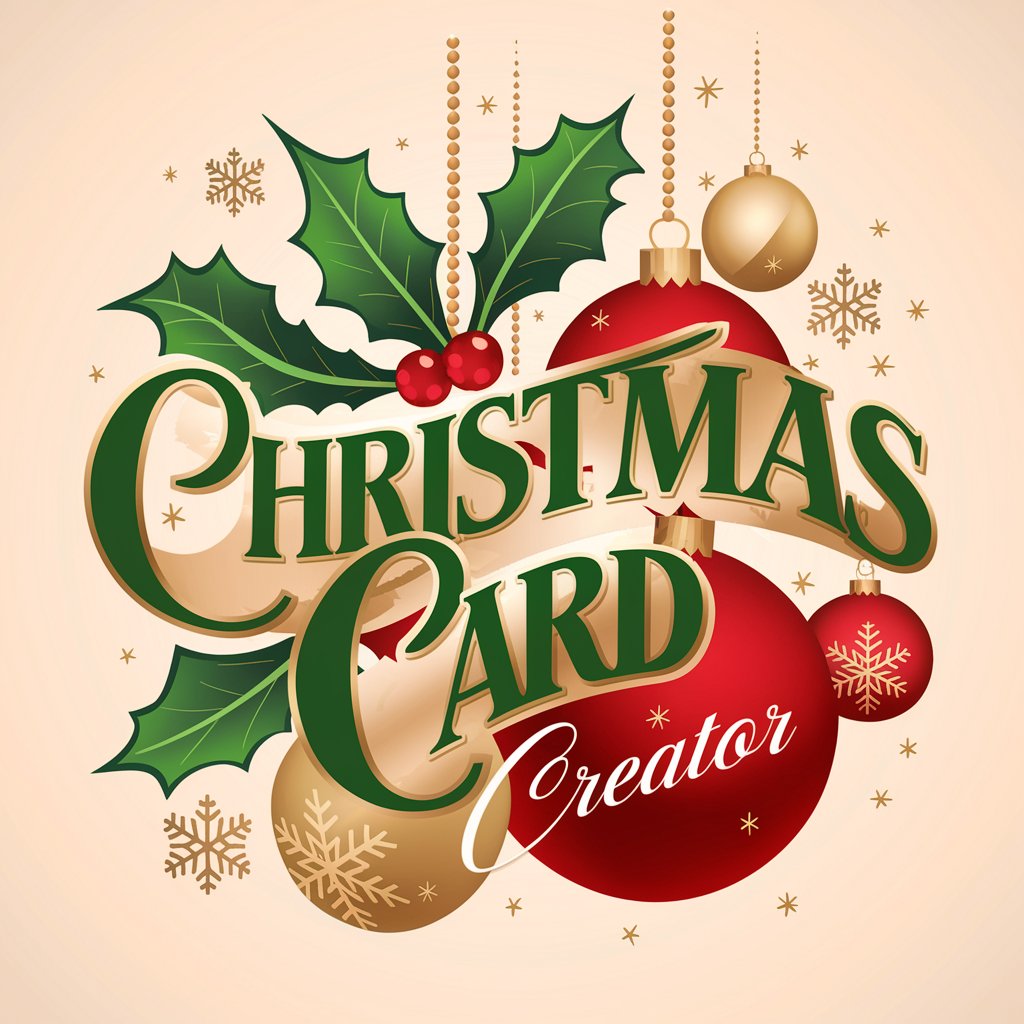 Christmas Card Creator in GPT Store