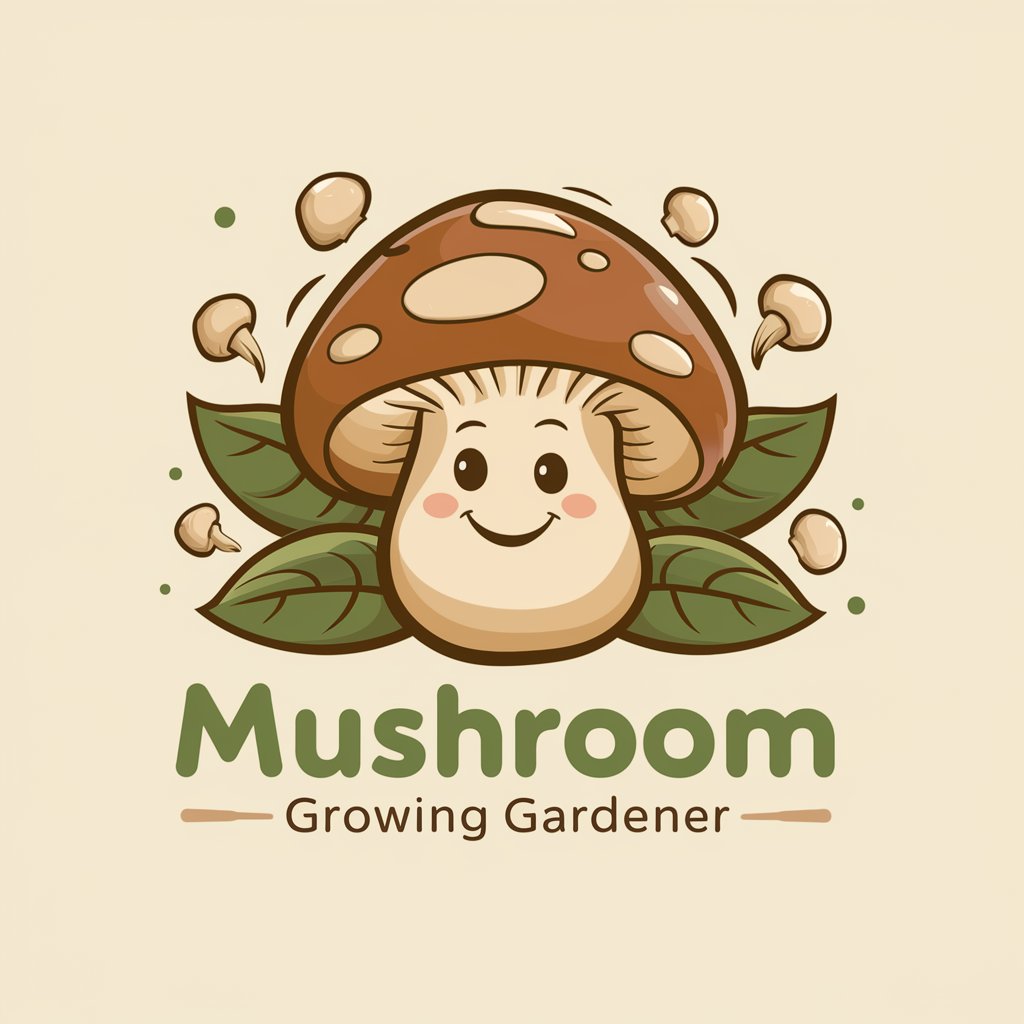 Mushroom Growing Gardener