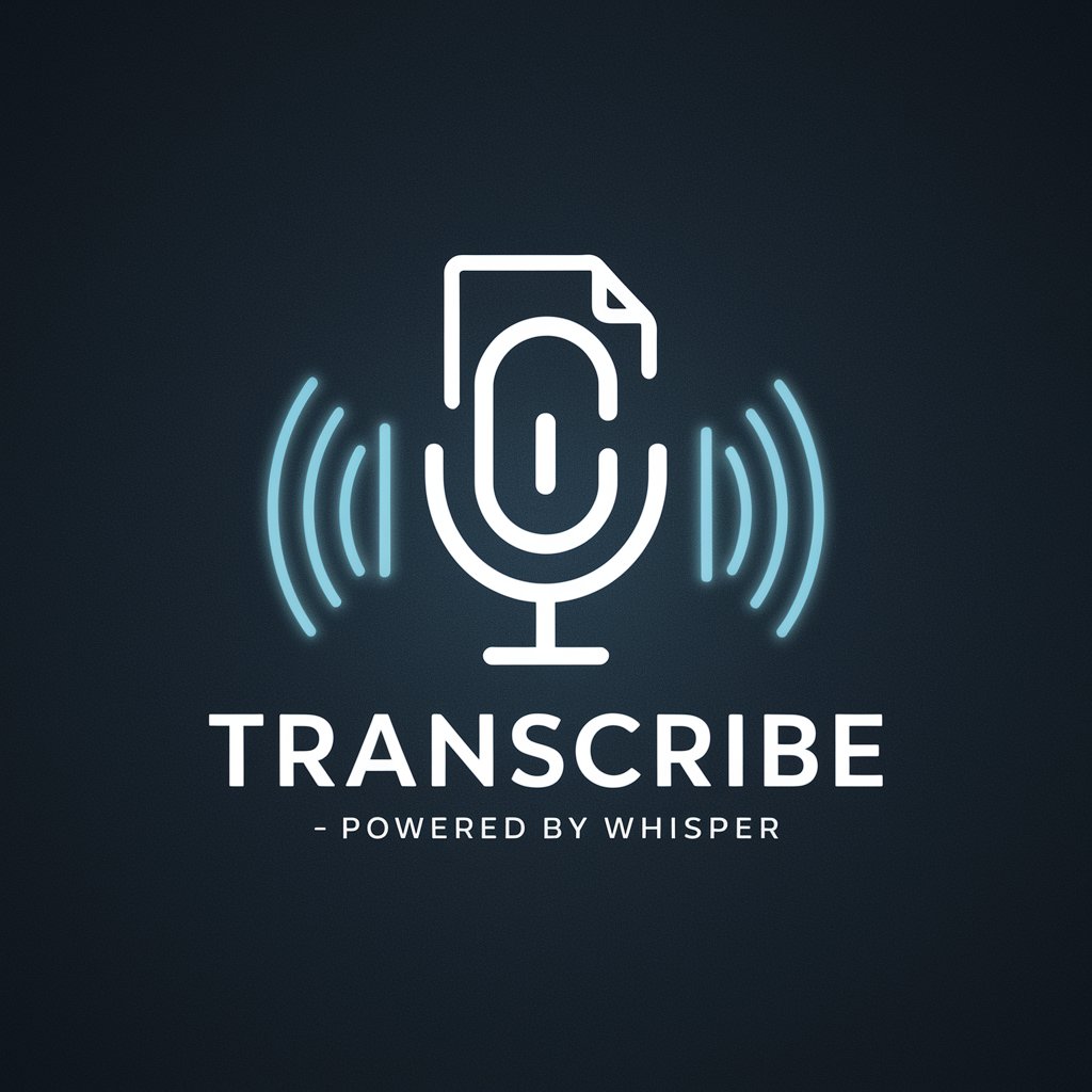 Transcribe - Powered by Whisper