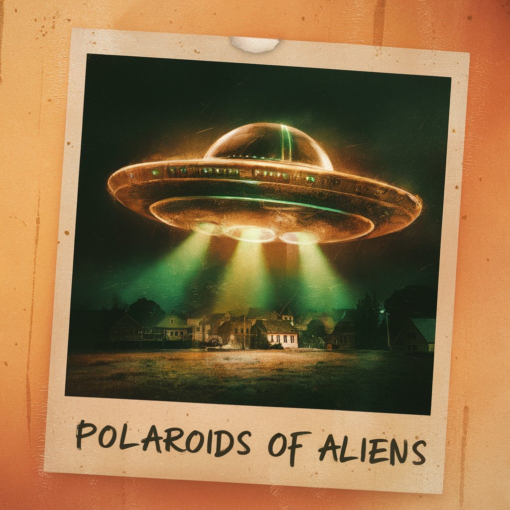 Polaroids of Aliens, a text adventure game in GPT Store