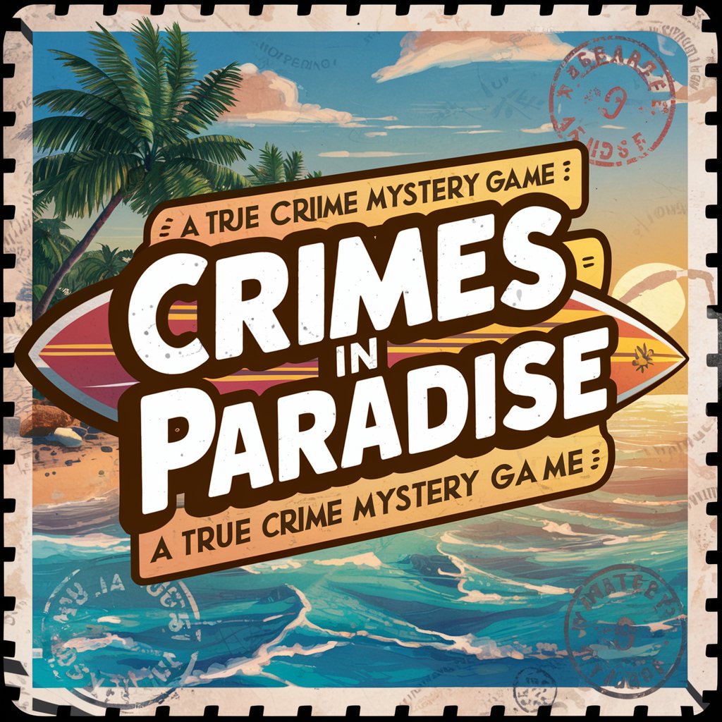 Crimes in Paradise, a text adventure game in GPT Store