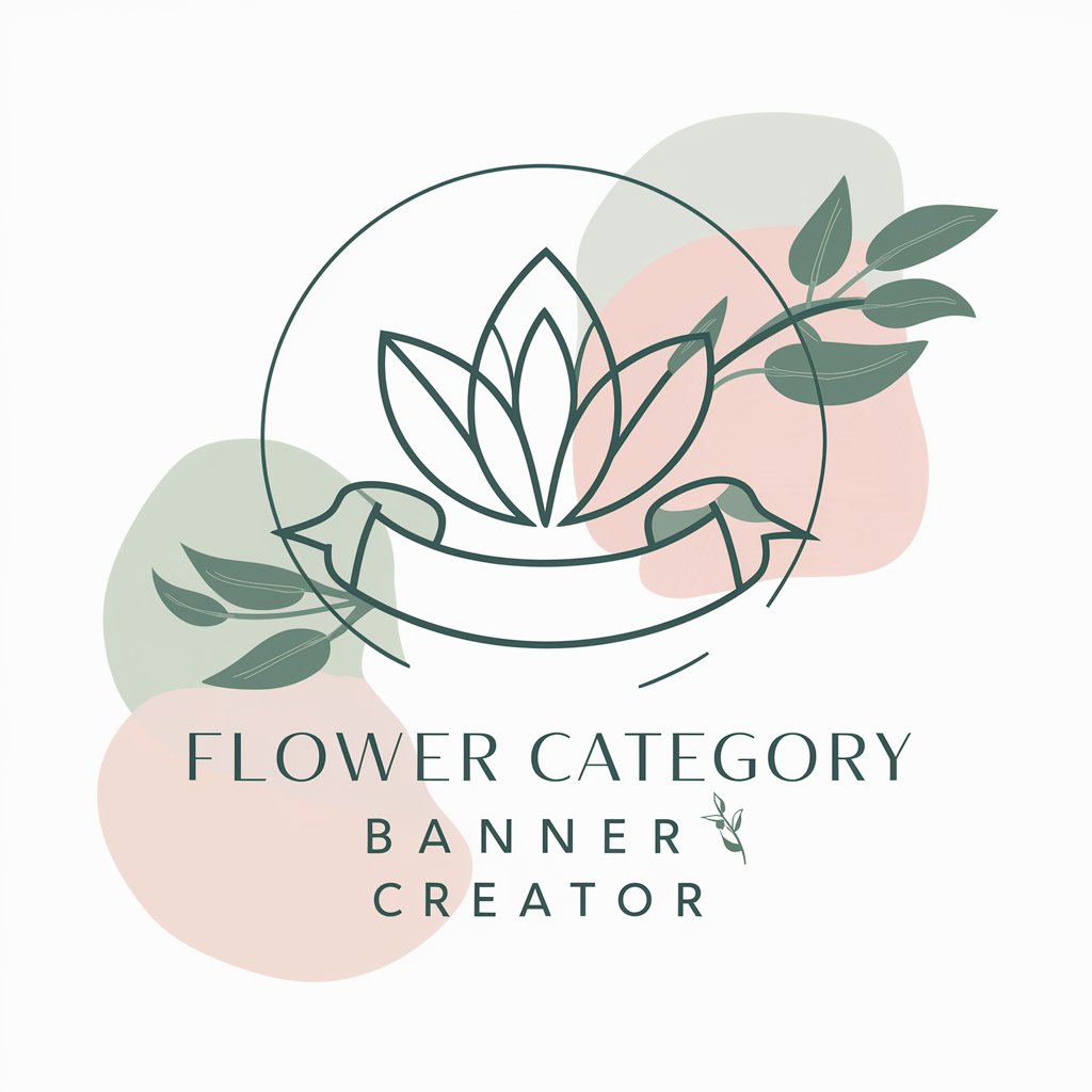 Flower Category Banner Creator in GPT Store