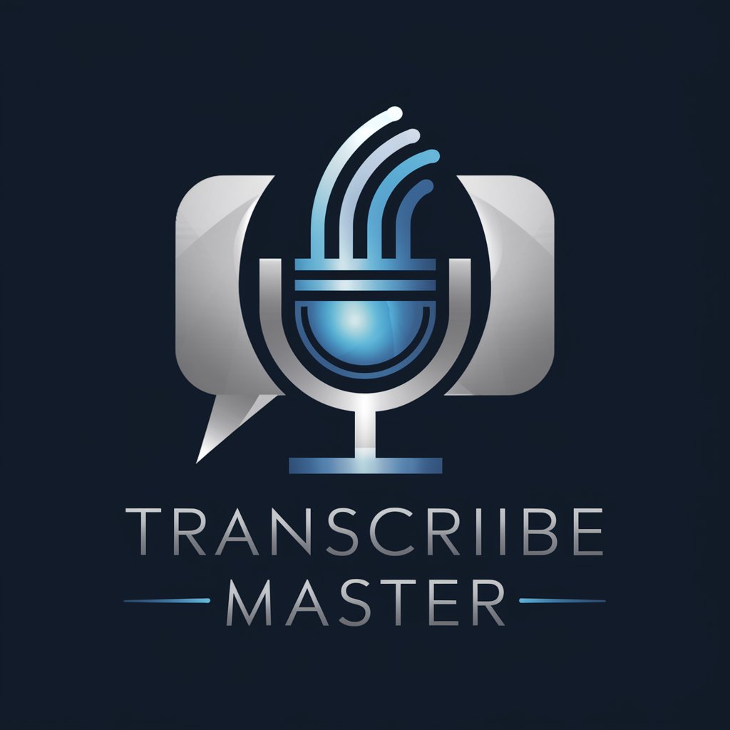 Transcribe Master in GPT Store