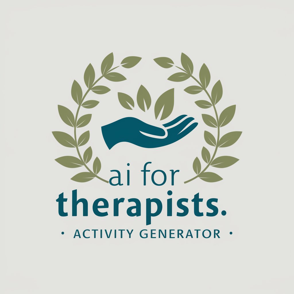 AI for Therapists: Activity Generator in GPT Store