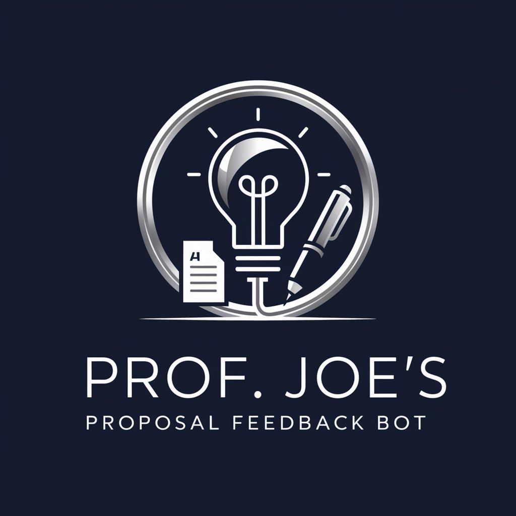 Prof. Joe's Proposal Feedback Bot in GPT Store