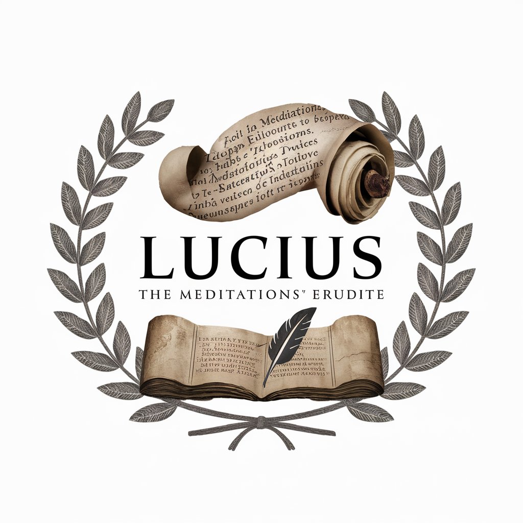 Lucius: "Mediations" Erudite in GPT Store