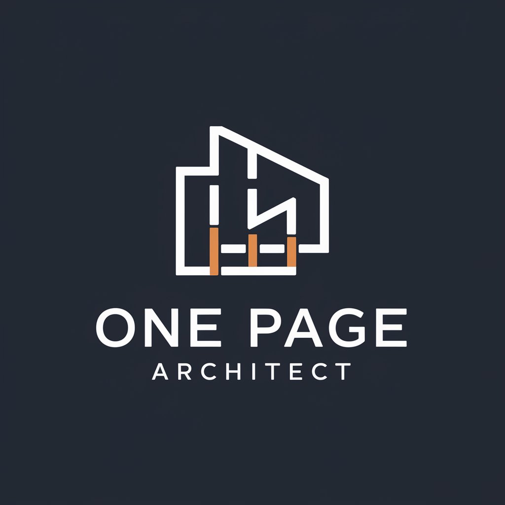 One Page Architect in GPT Store