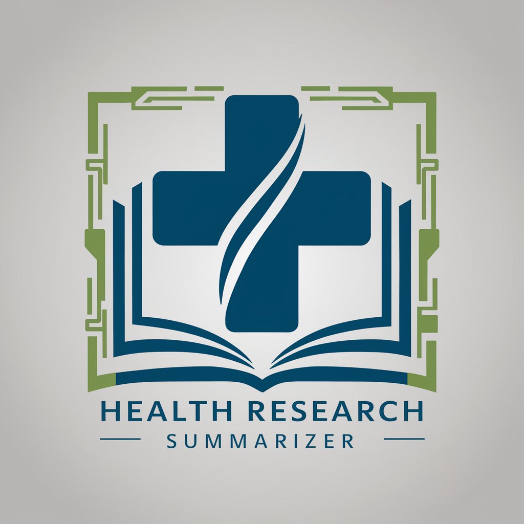 Health Research Summarizer in GPT Store