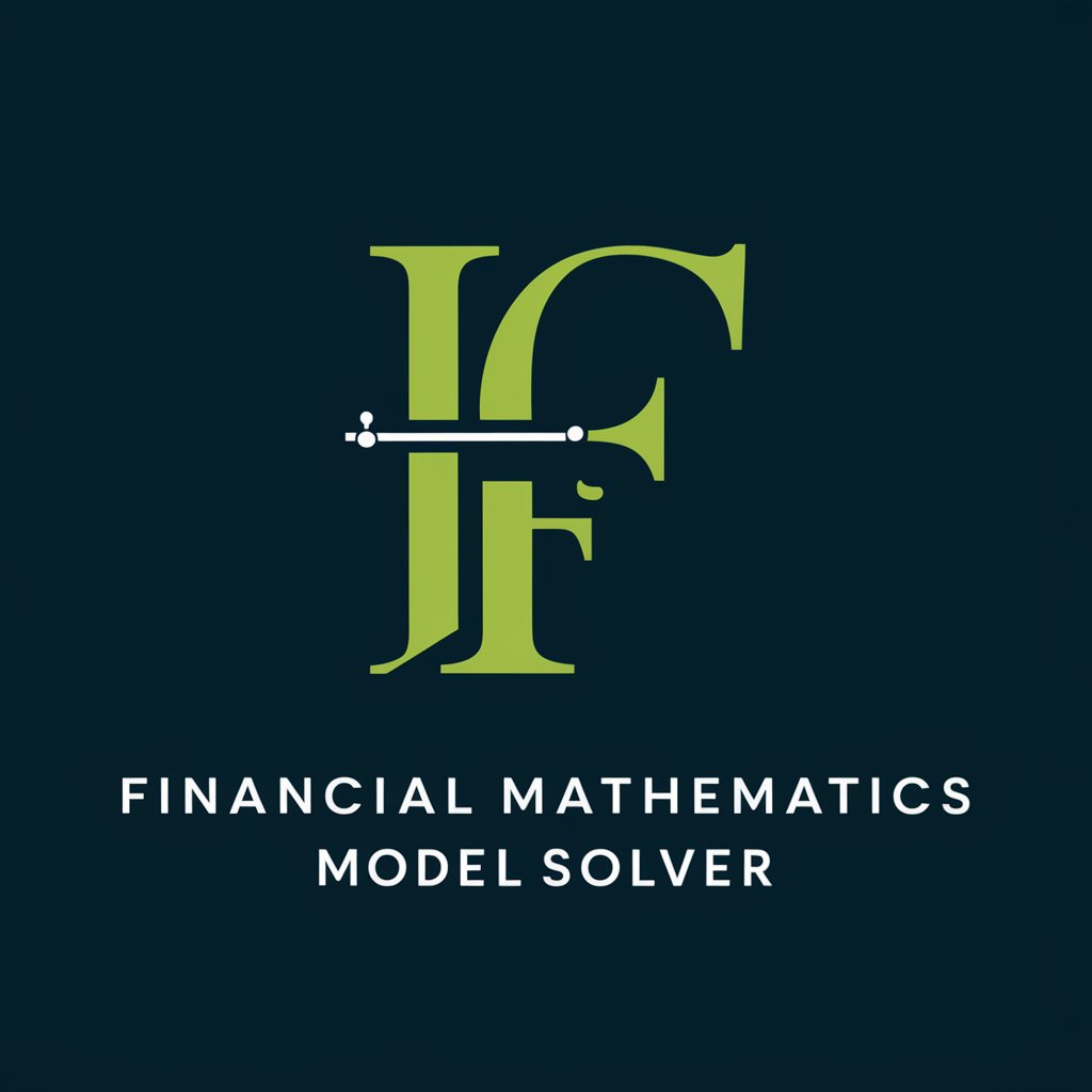 Financial Mathematics Model Solver in GPT Store