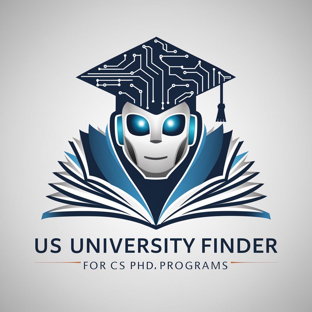 US University Finder for CS Ph.D. Programs