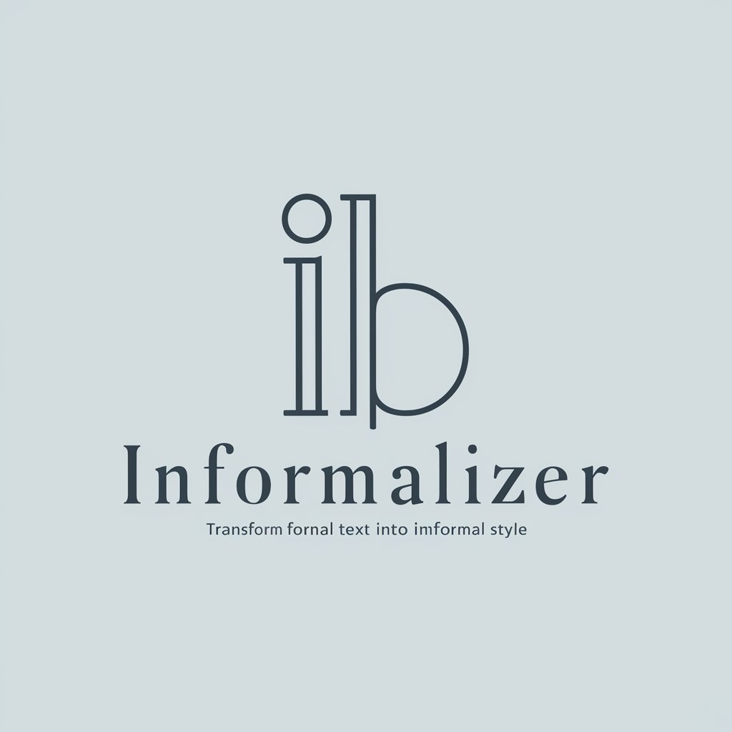 Informalizer in GPT Store