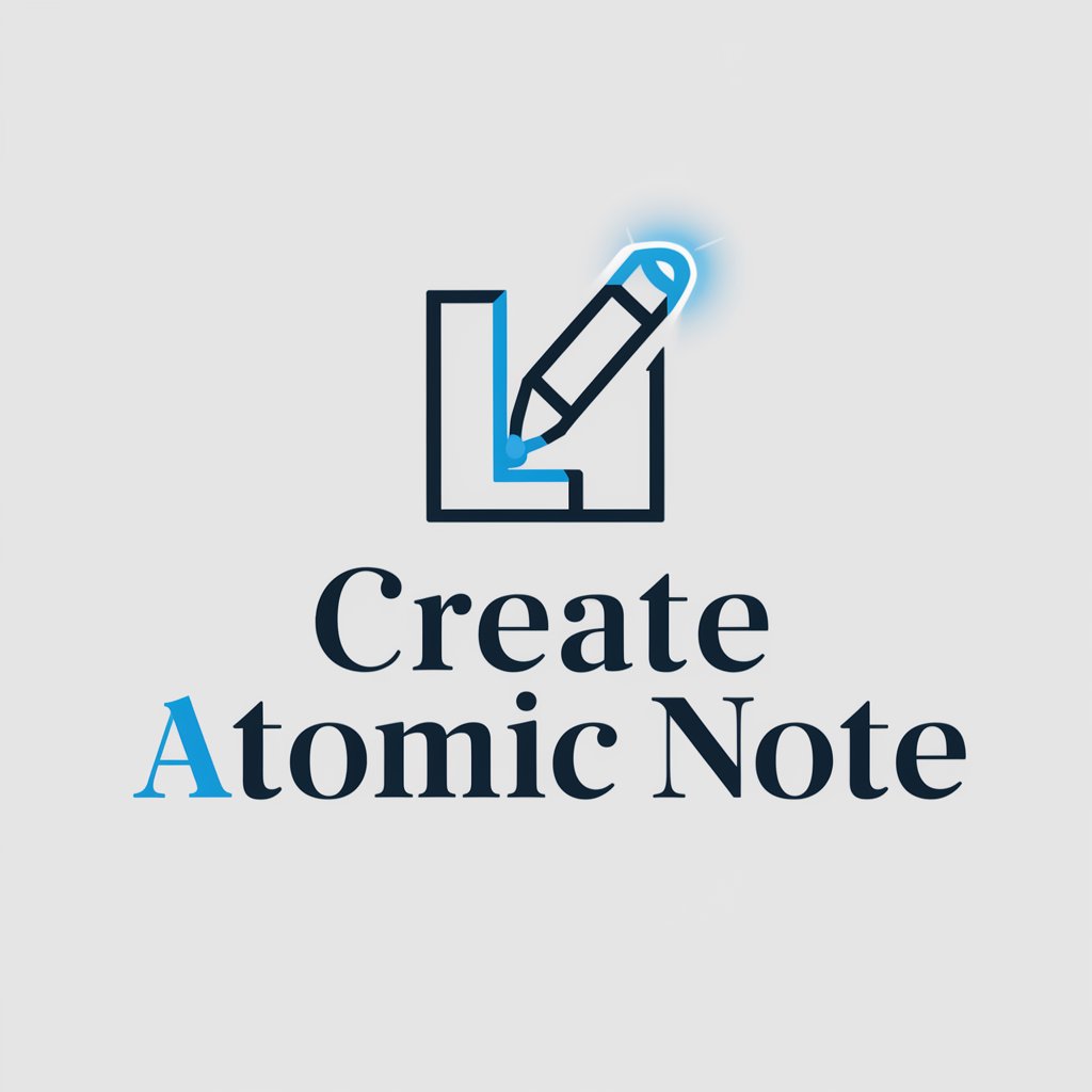 Create Atomic Note in GPT Store