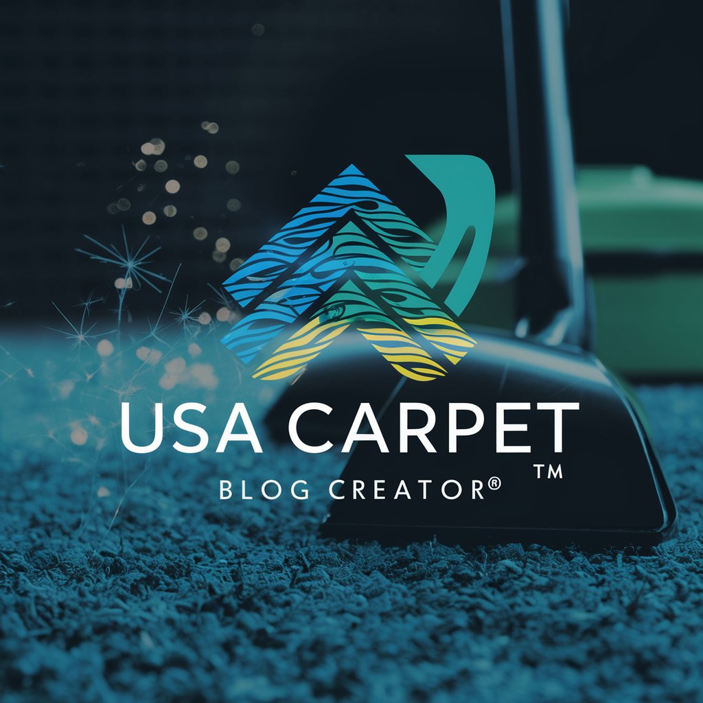 USA Carpet Cleaning Blog Creator in GPT Store