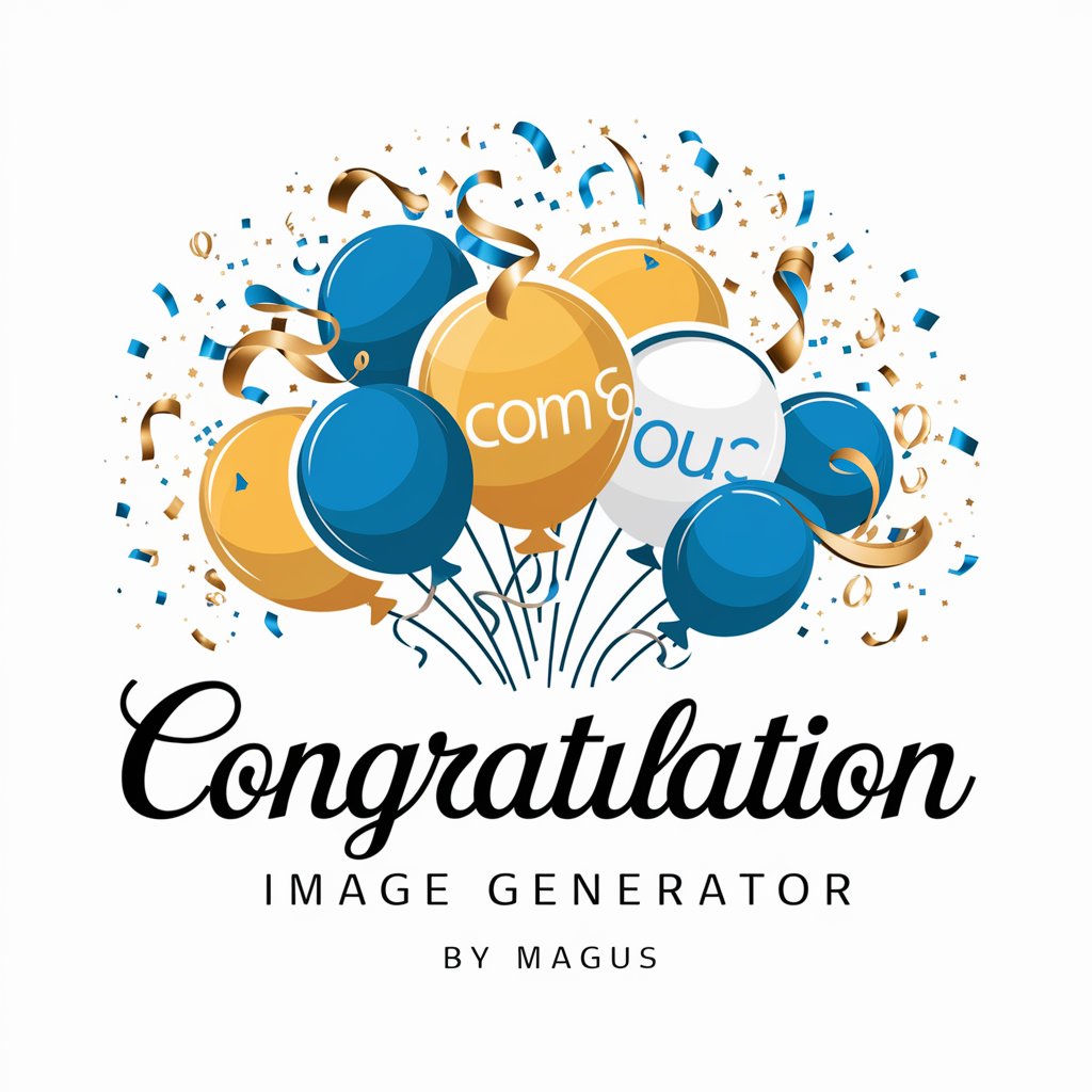 Congratulation Image Generator by MAGUS in GPT Store