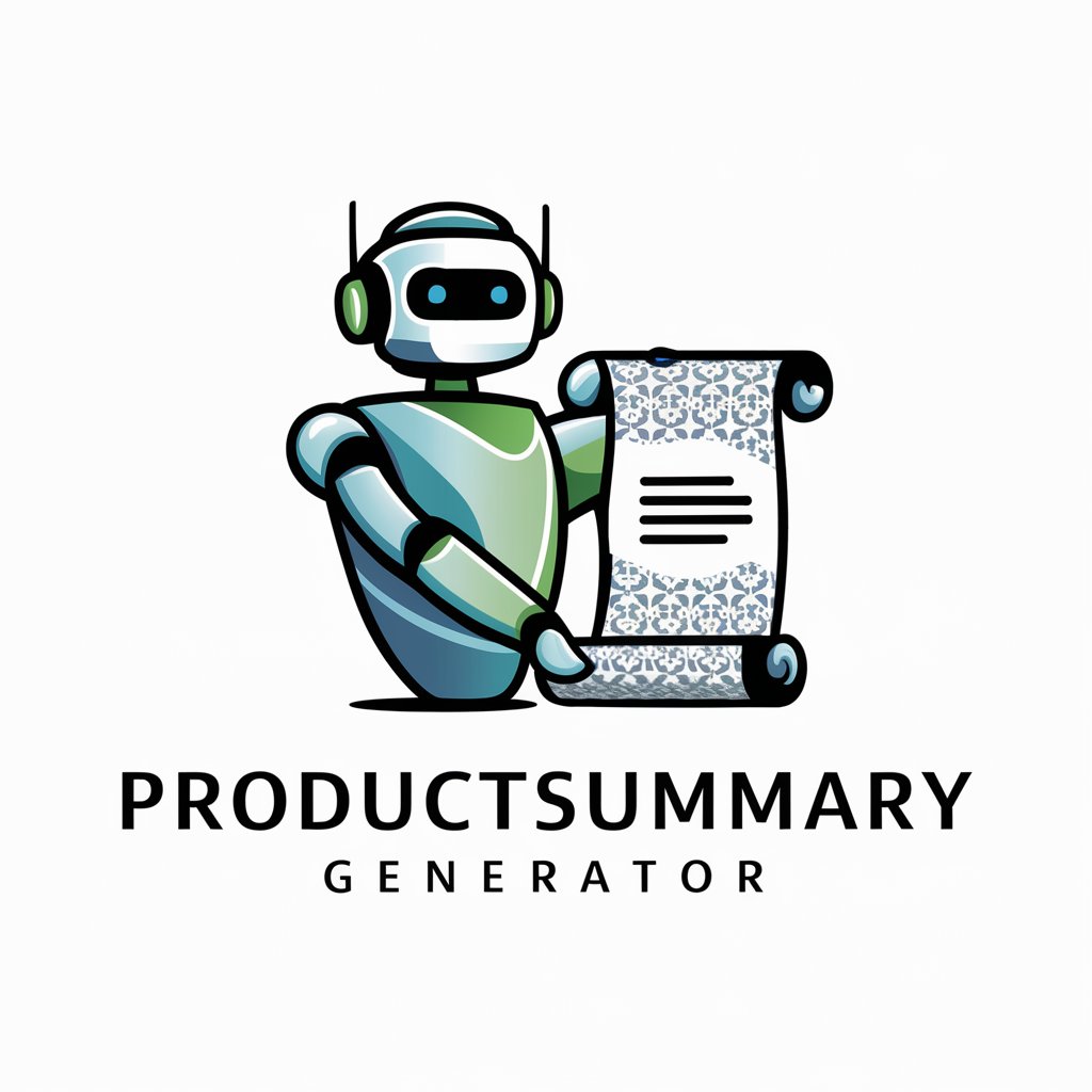 ProductSummary Generator