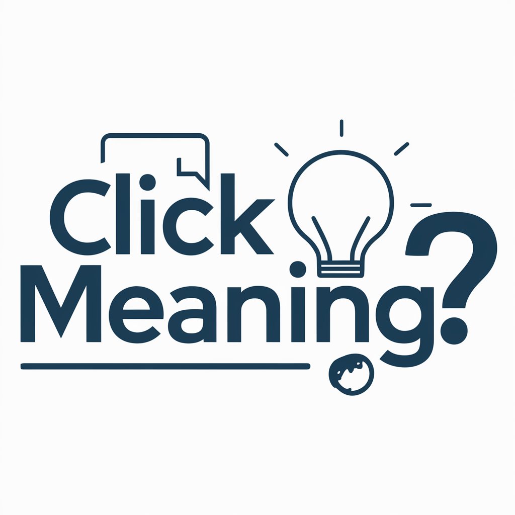 Click meaning?
