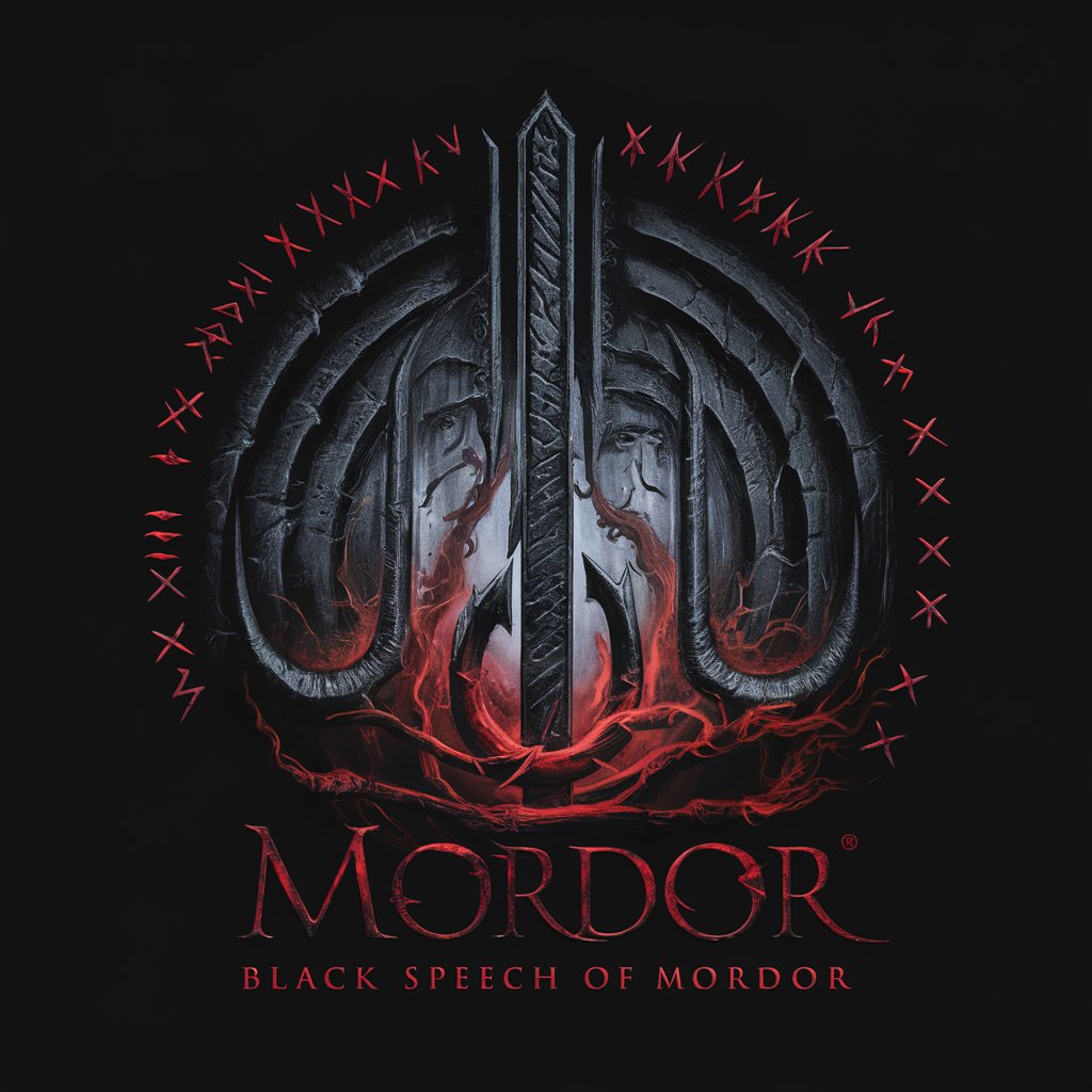 Black Speech of Mordor 👁️‍🗨️ Translator
