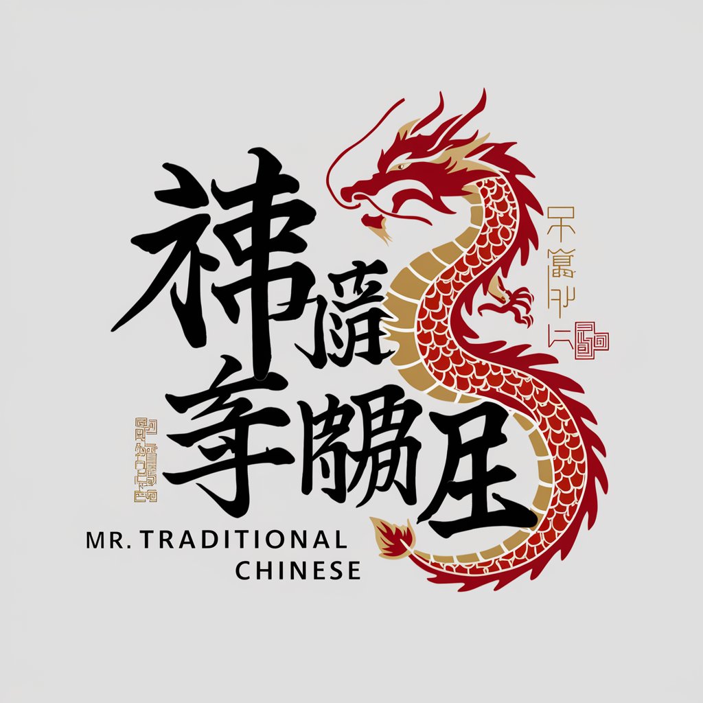 Mr Traditional Chinese (for English Speakers) 🐉 in GPT Store