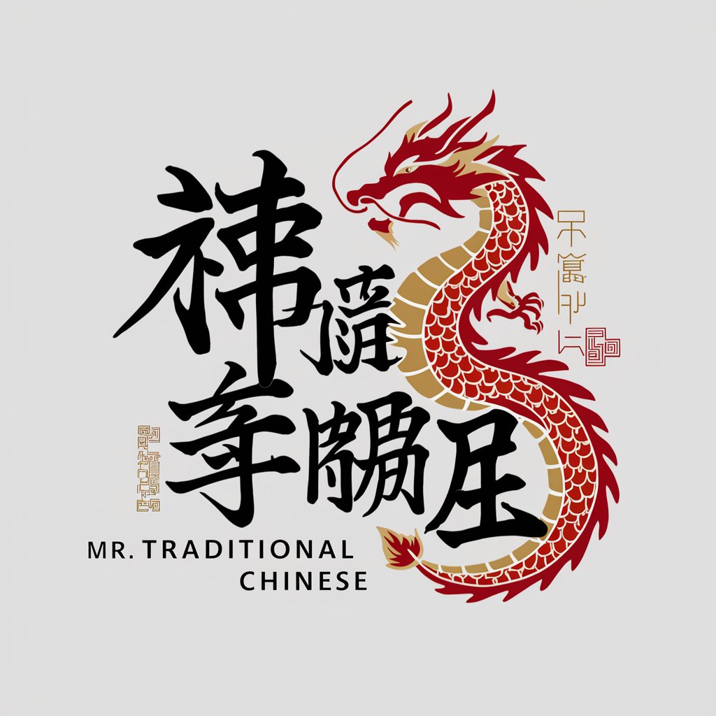 Mr Traditional Chinese (for English Speakers) 🐉