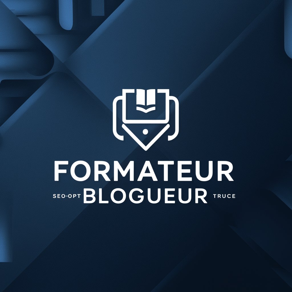 Formateur Blogueur in GPT Store