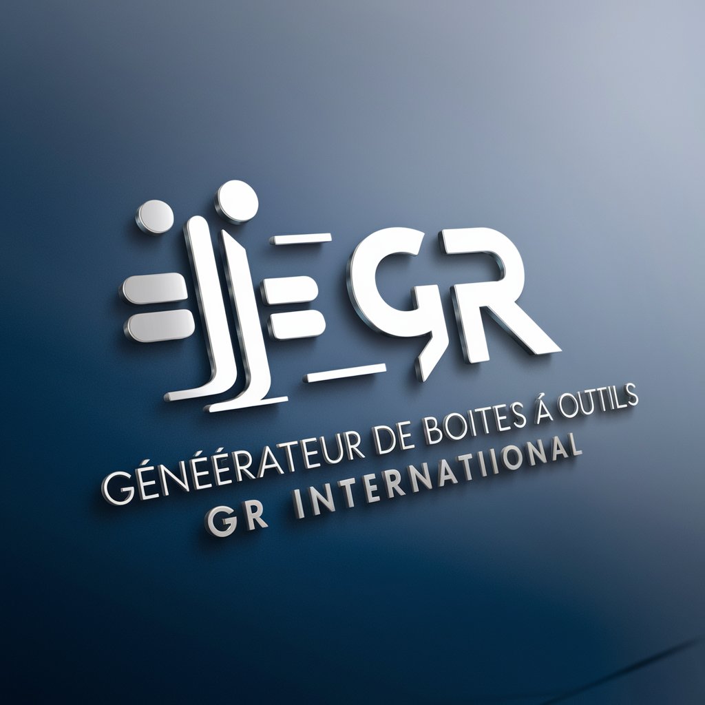 Générateur de boites à Outils GR international