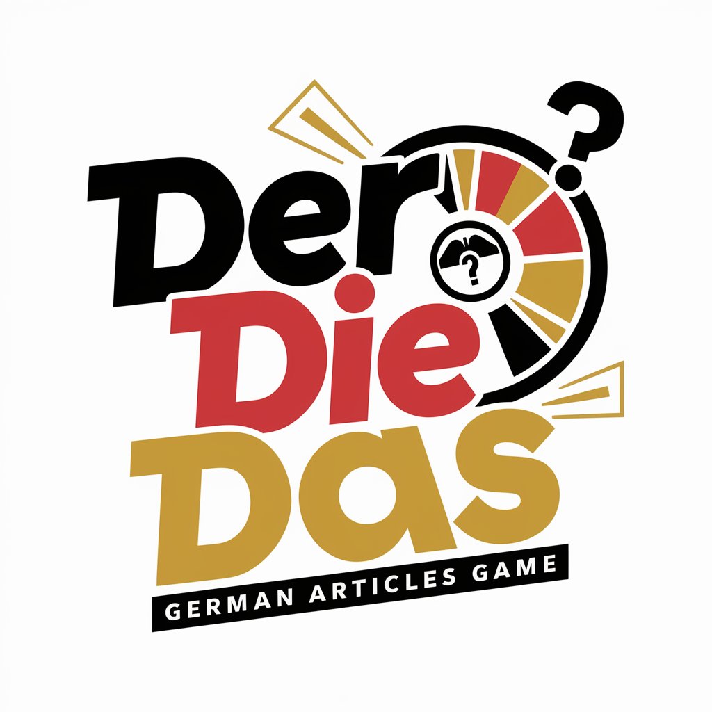 Der Die Das - German Articles Game in GPT Store