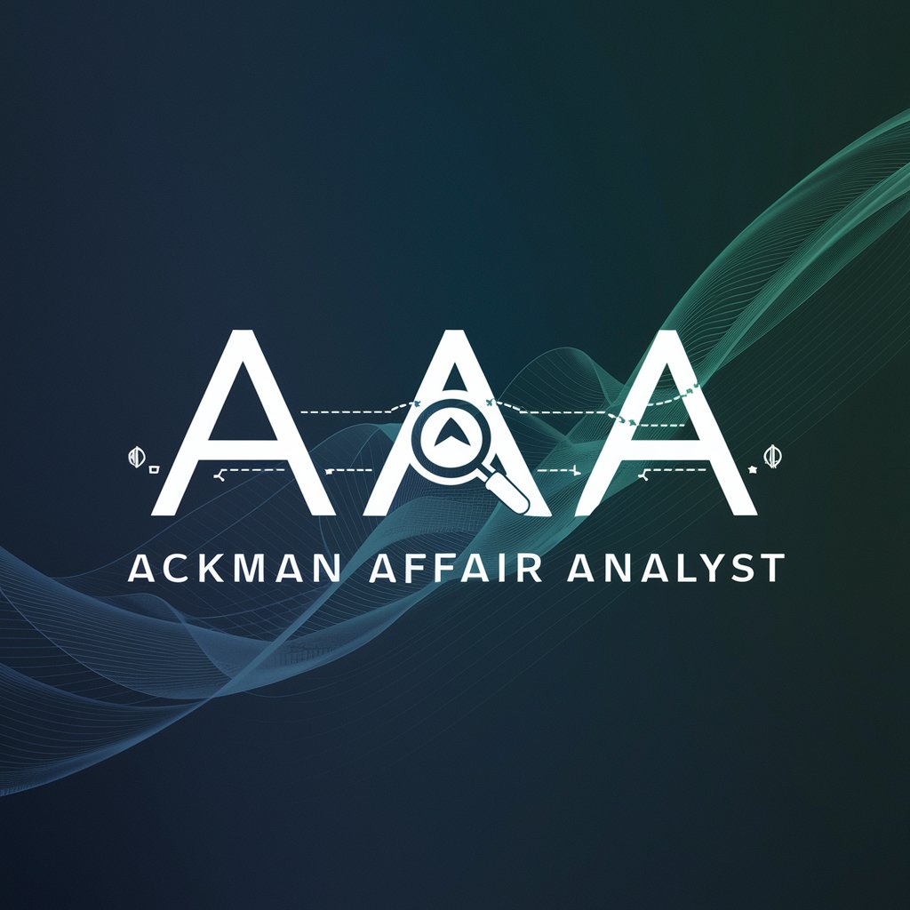 Ackman Affair Analyst in GPT Store